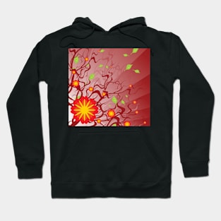 Flora vector (3) Hoodie